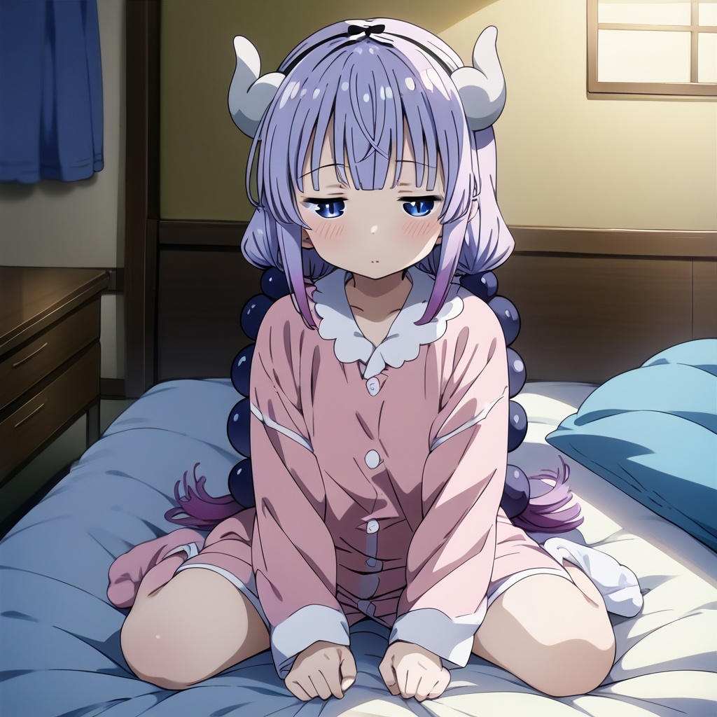 kanna_kamui,  kobayashi-san_chi_no_maidragon,  1girl on Tensor.Art