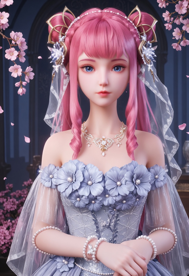 陈樱儿婚服-国漫-Illustrious光辉 by 云落 on Tensor.Art
