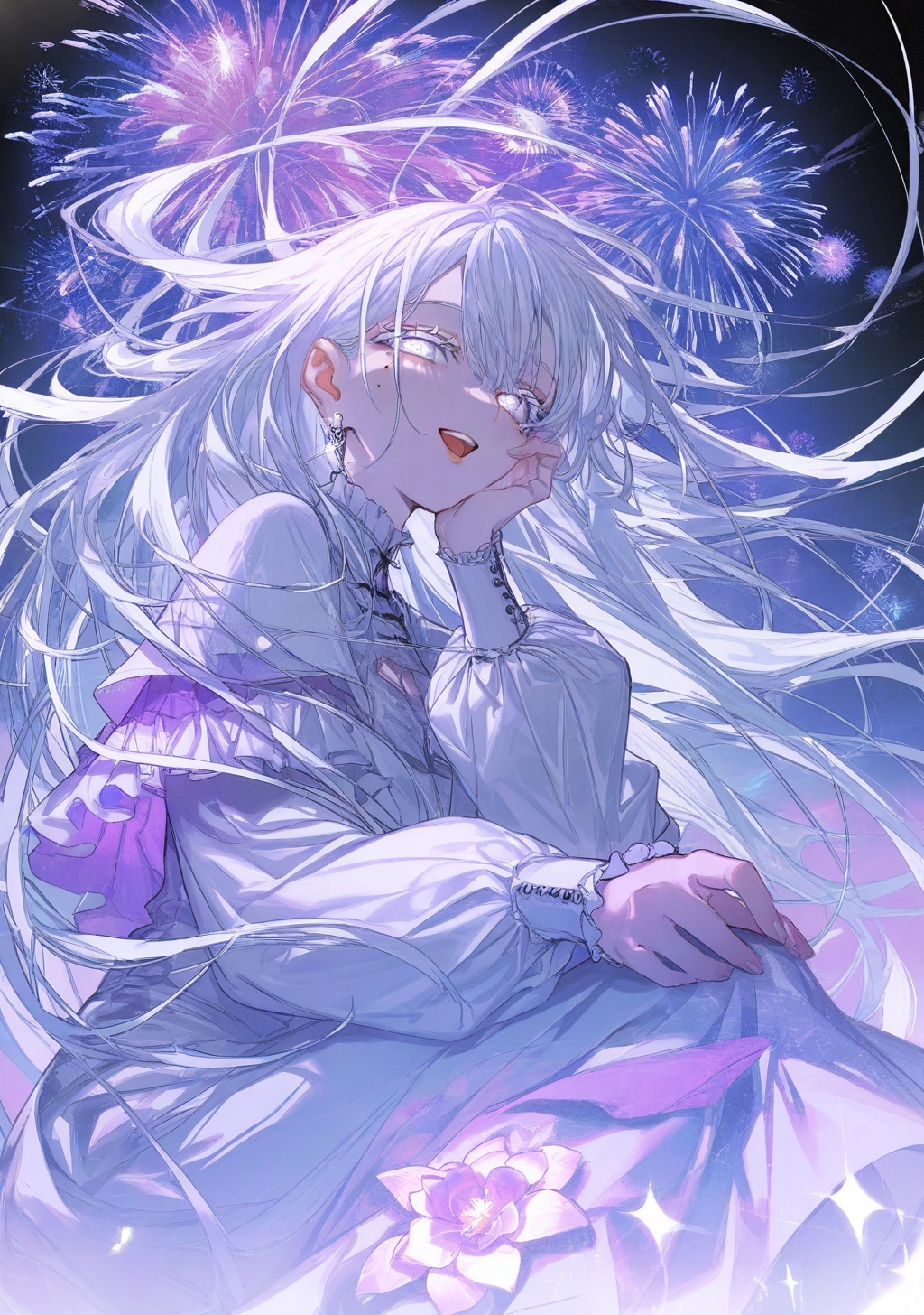 1girl,  long hair,  solo on Tensor.Art