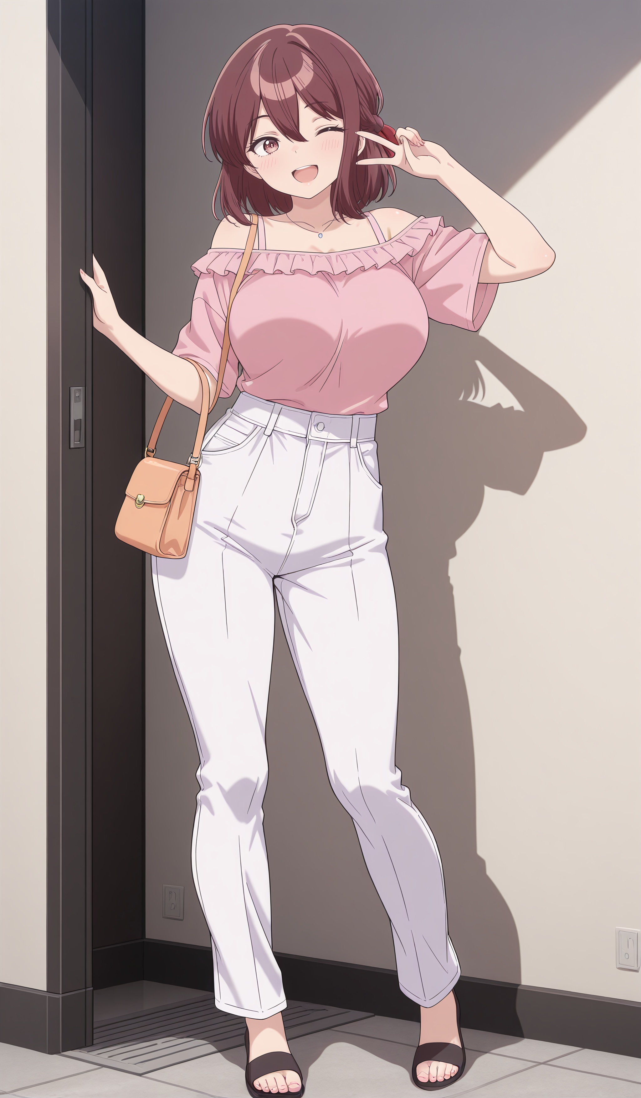 akemi-abikura(yowayowasensei),  casual1,  1girl on Tensor.Art