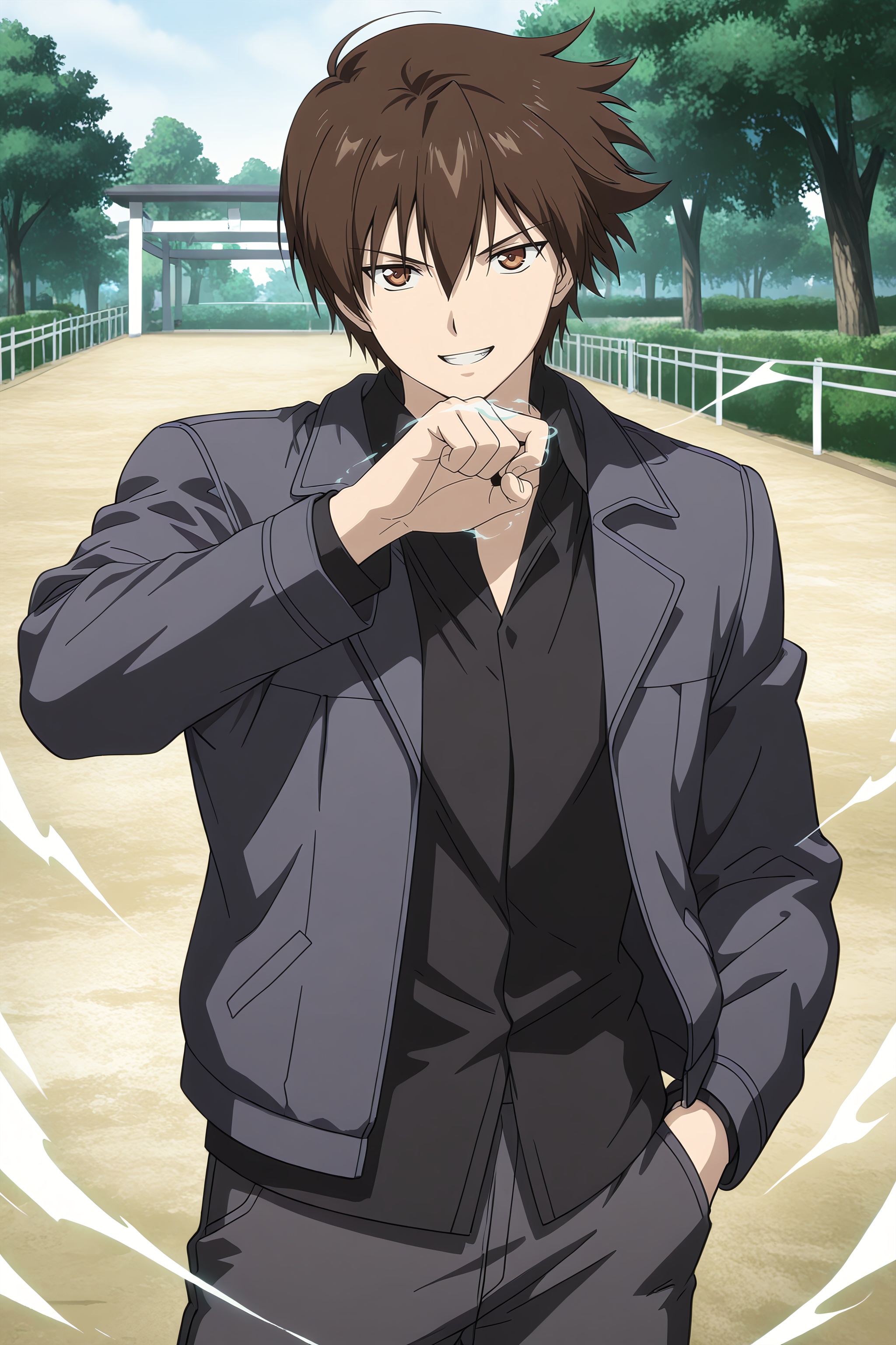 yagami_kazuma-kns,  1boy,  solo on Tensor.Art