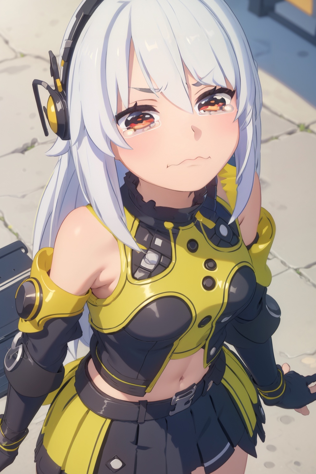 ZZZ_anby,  1girl,  cowboy shot on Tensor.Art