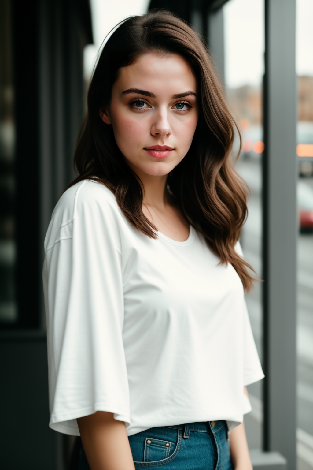 RAW photo,  a portrait photo of Katie Read in casual clothes,  natural skin on Tensor.Art
