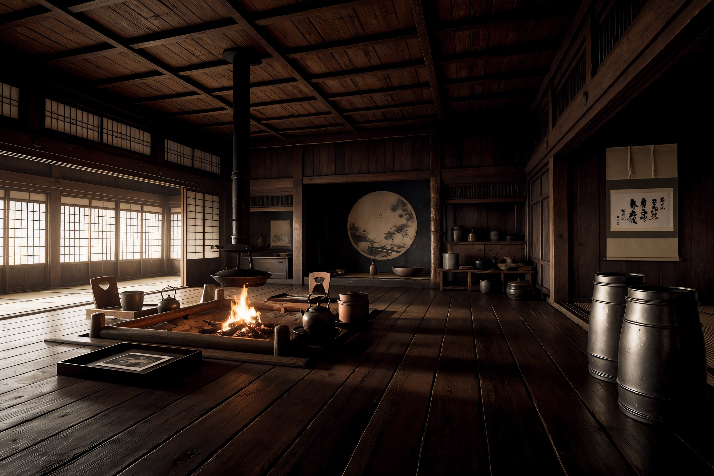 Ghost of Tsushima Style,  no humans,  scenery on Tensor.Art