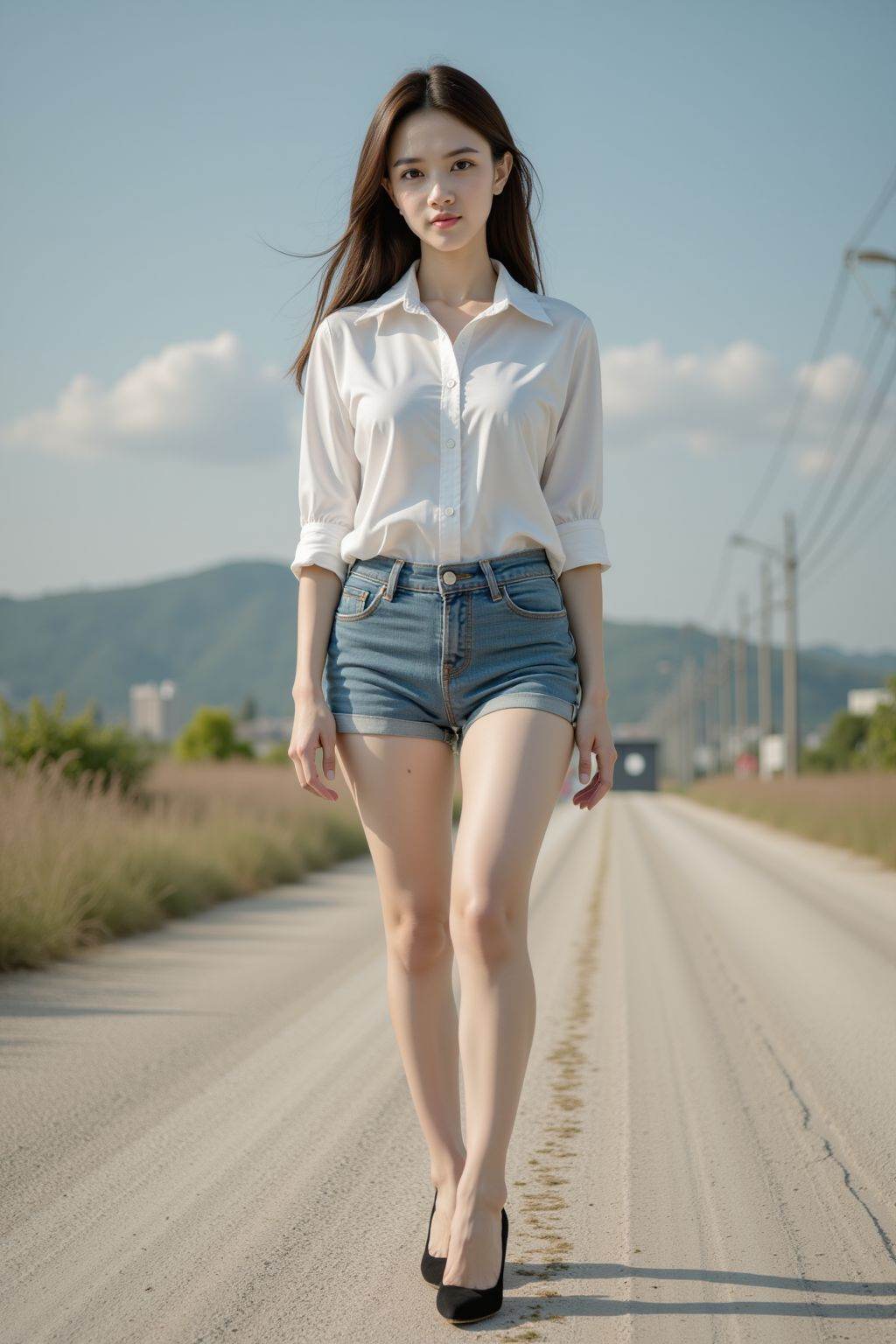 HDR photo of cinematic film still,  full body,  fairskin on Tensor.Art