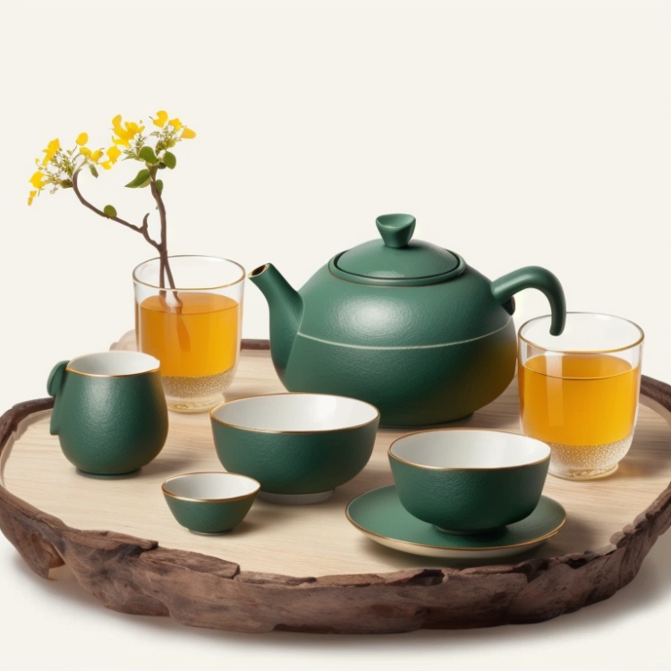 设计-中式茶具-ChineseTeaSet by 师叔 on Tensor.Art