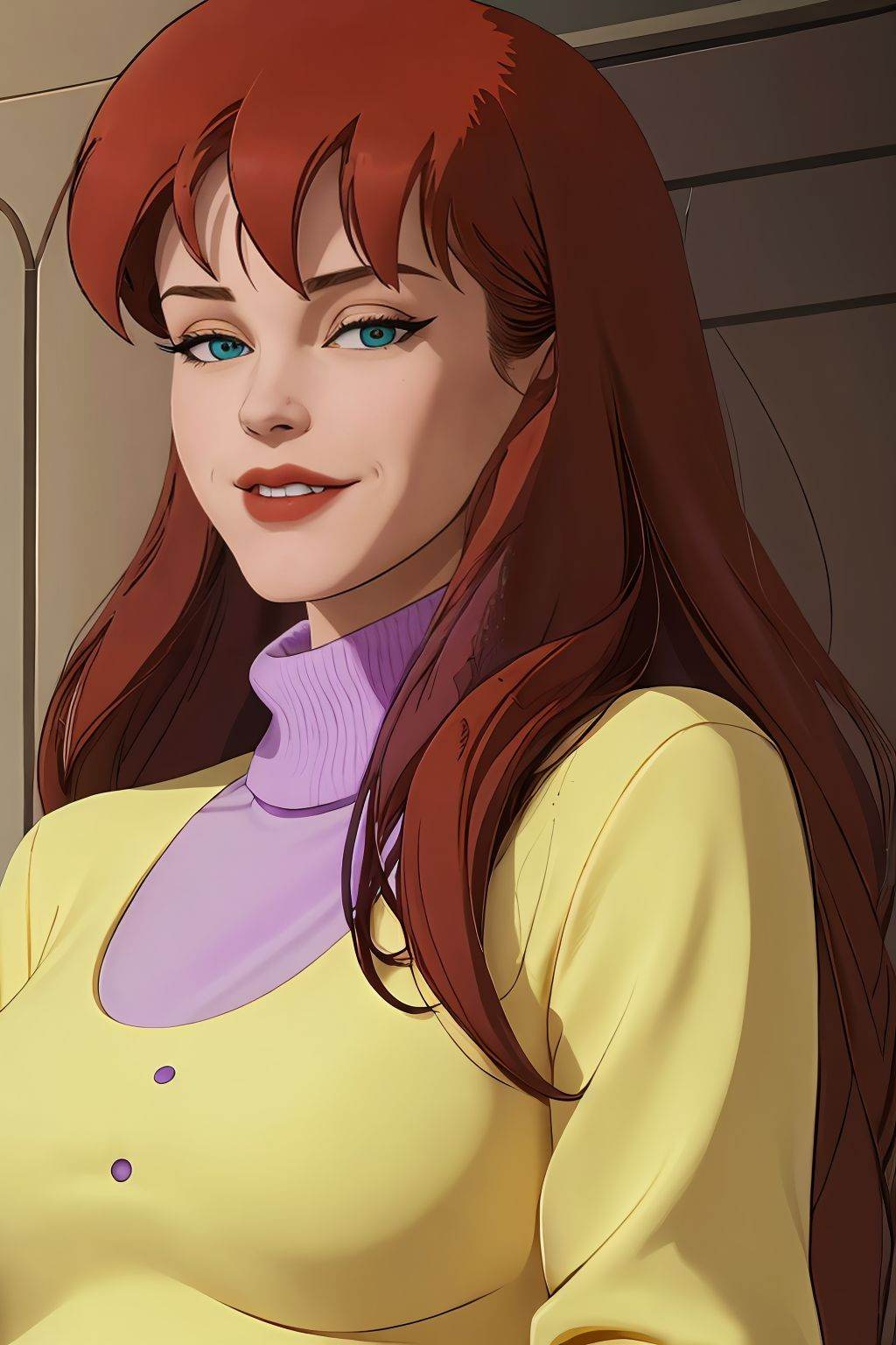 absurdres,  mary jane watson,  upper body on Tensor.Art