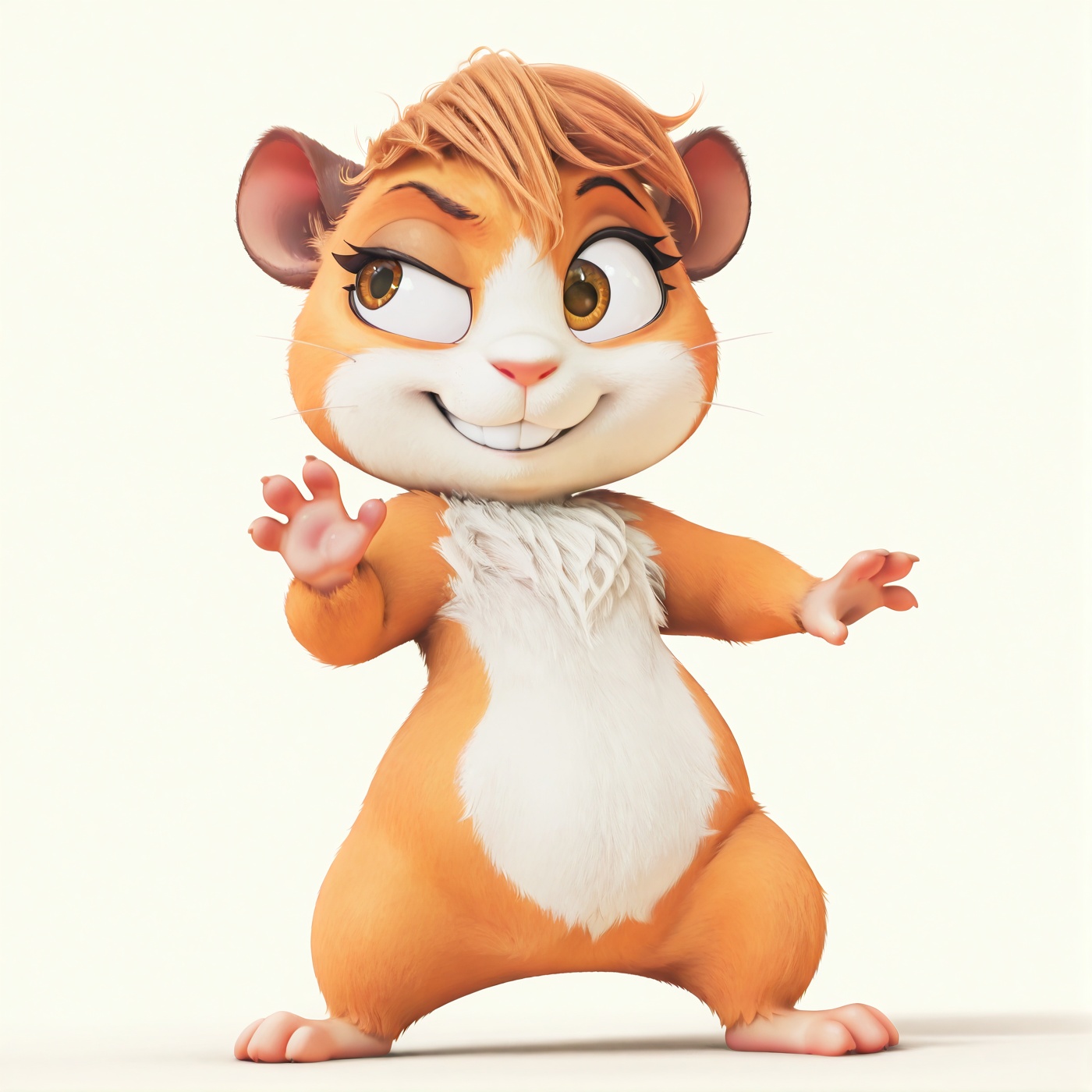 cl3v3r,  hamster,  1girl on Tensor.Art