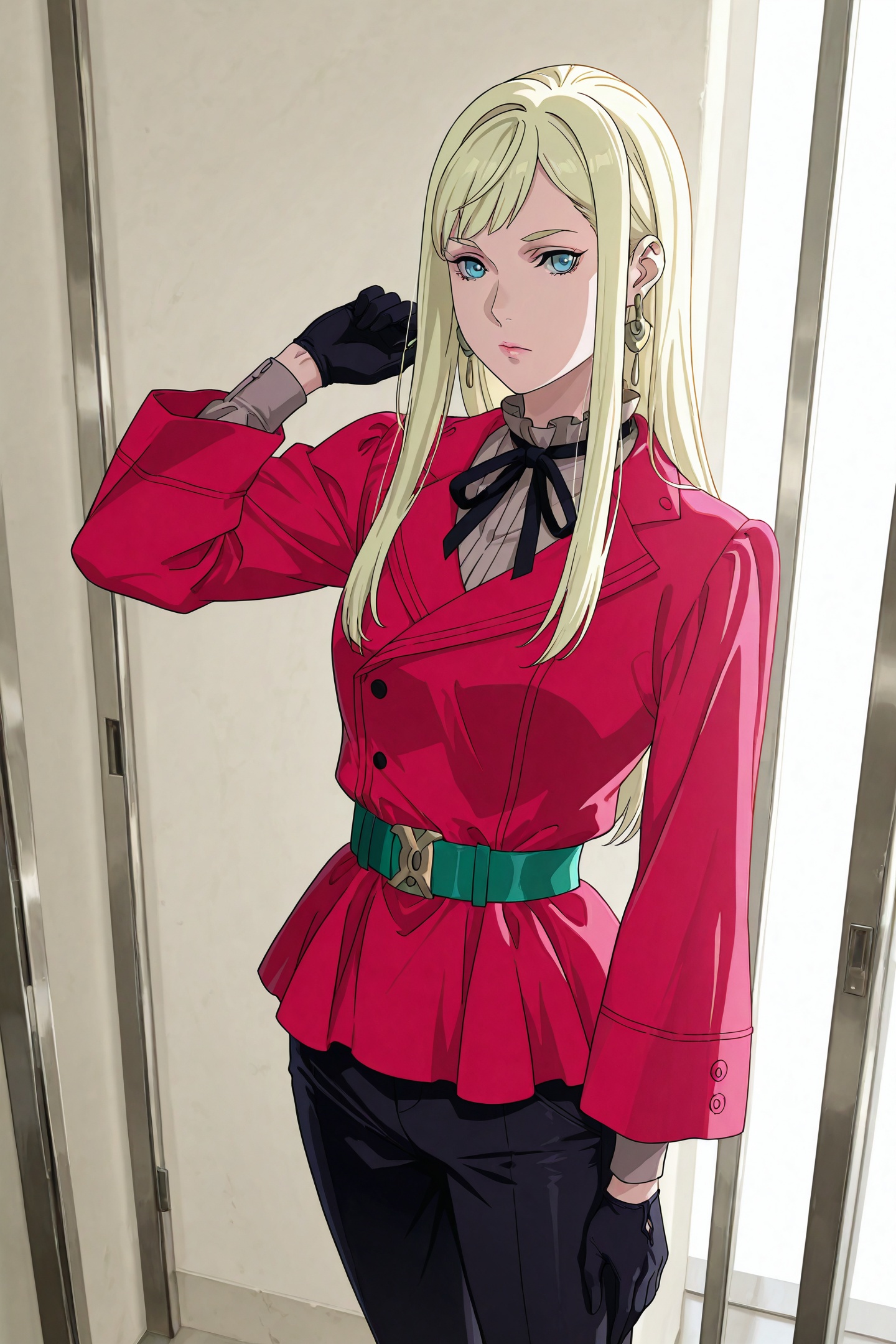Mobile Suit GUNDAM HATHAWAY Anime Style,  Gigi Andalusia,  1girl on Tensor.Art