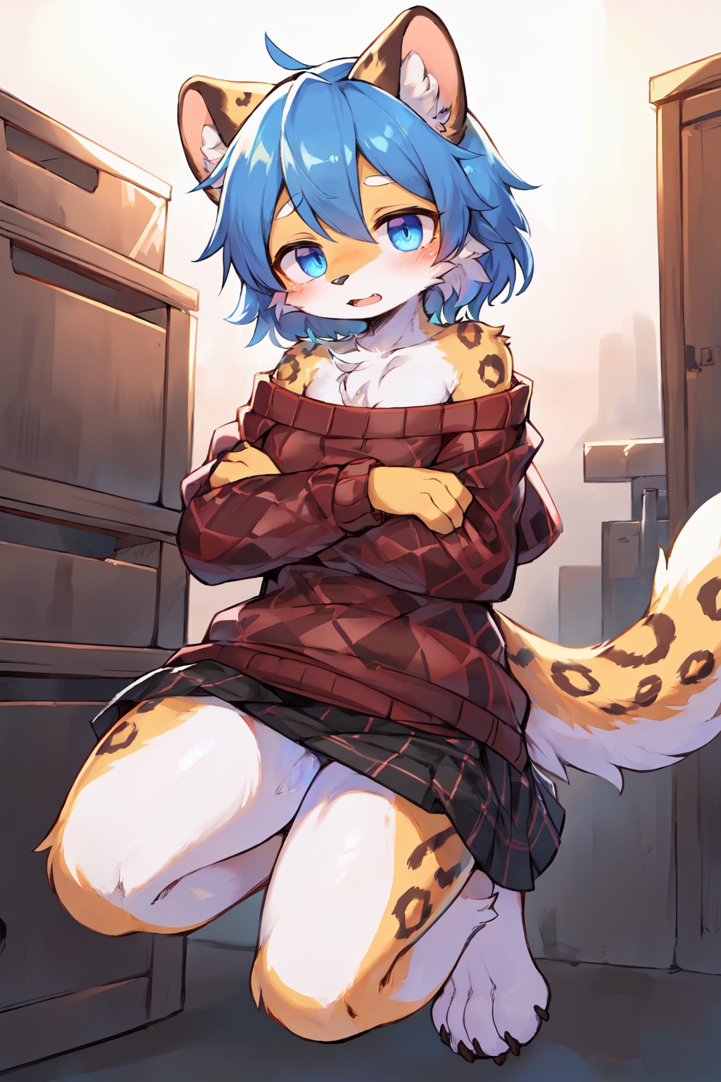 absurdres,  furry,  female furry on Tensor.Art