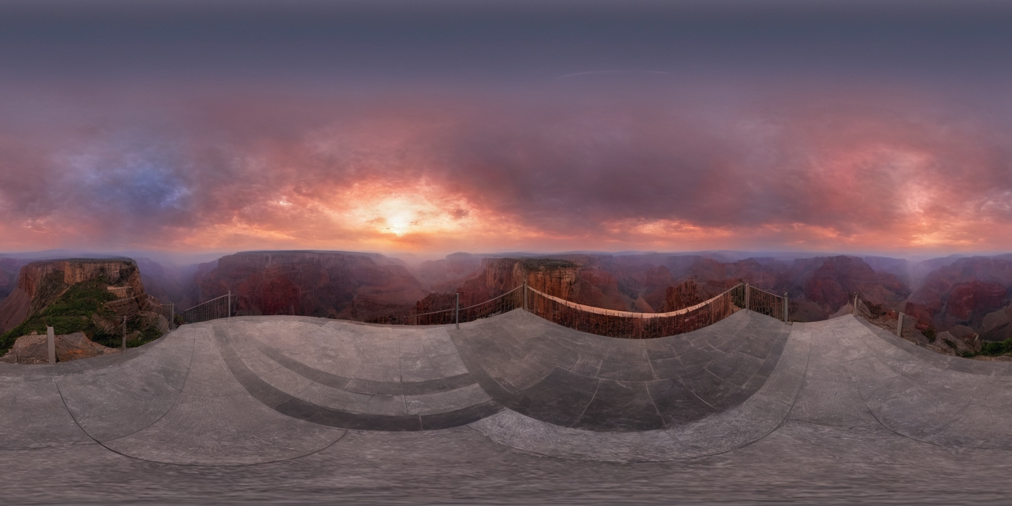 360panorama,Centered Horizon,No seams,<lora:HMSGXL_epoch_9:1>,A Sun,HDR,perfect anatomy,highly detailed,colossal canyon that is shrouded in mystic fog (natural:1.4) aura wild force,sunset,mystical sky,glowing,dazzling,shine,translucent,evil aura,RedGlitter,swirling ink,zavy-chnsdrgn,SK_Fantasy,<lora:光影XL:1>,
