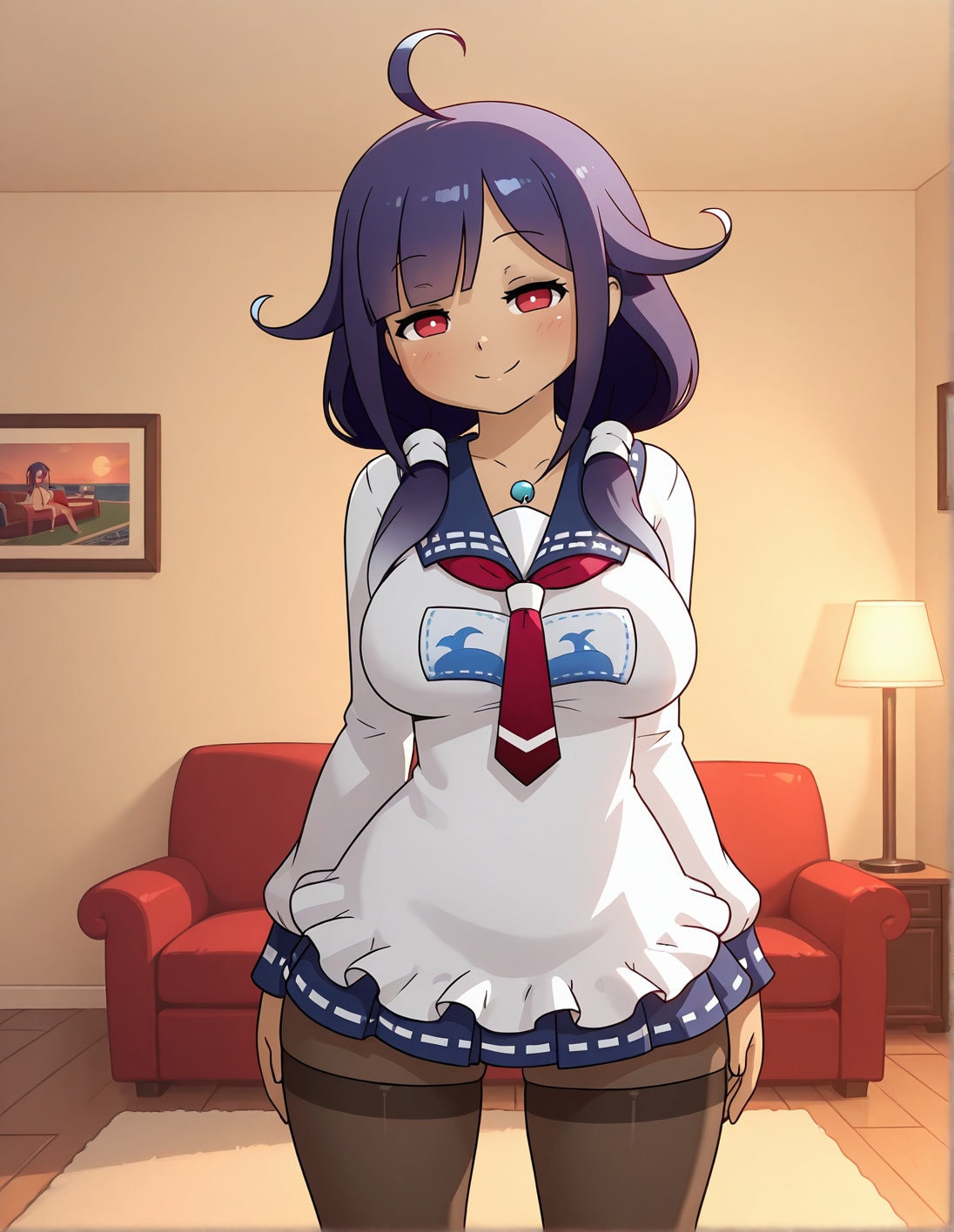 mikeinel,  taigei \(kancolle\),  seductive smile on Tensor.Art