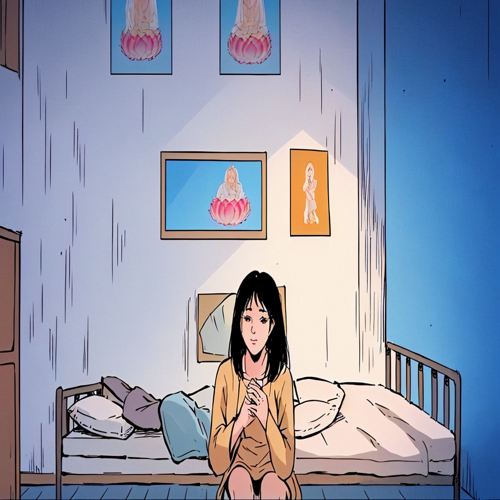mjgs,<lora:mjgs_v2.0:0.8>,1girl,indoor scenes,sitting on the sofa,watch television,television,bedroom,