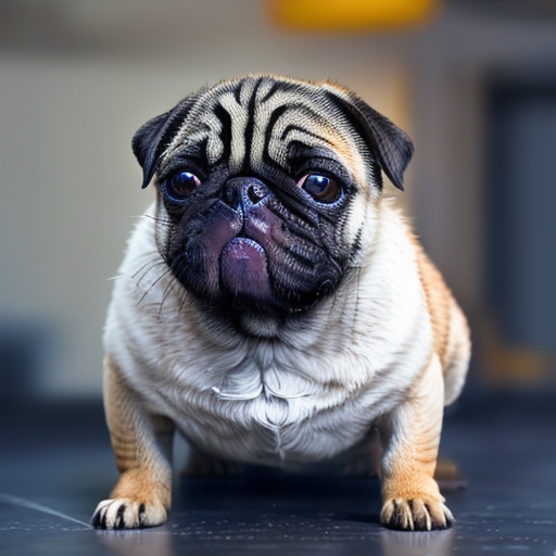 best quality, masterpiec8K.HDR.Intricate details,ultra detailed,8k,masterpiece, best quality,no humans, realistic,  dog,full body, <lora:巴哥犬:1>，dogbageanimal (24)