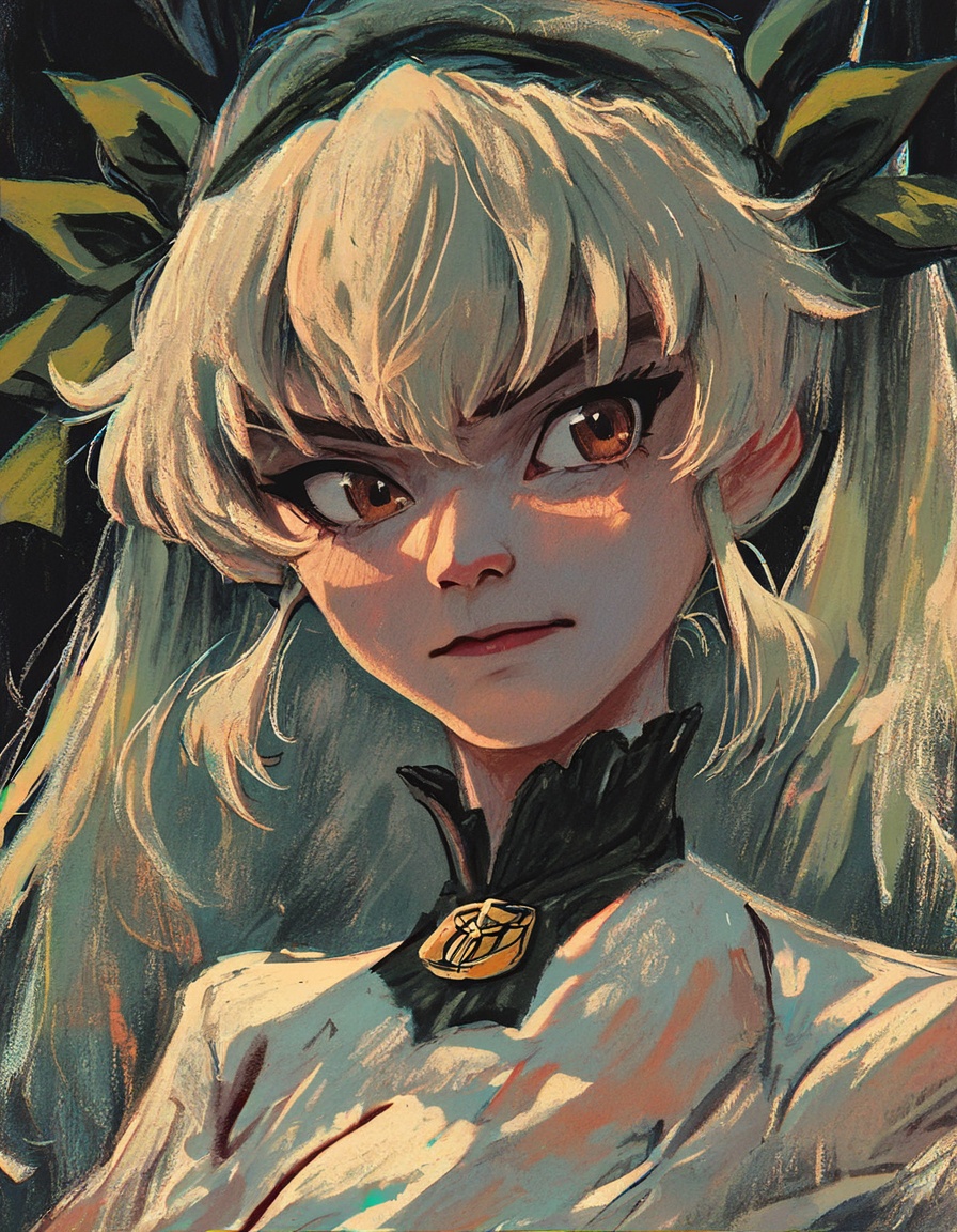 anchovy_\(girls_und_panzer\) ncpy13 style pastels drawing ,  score_9,  score_8_up on Tensor.Art