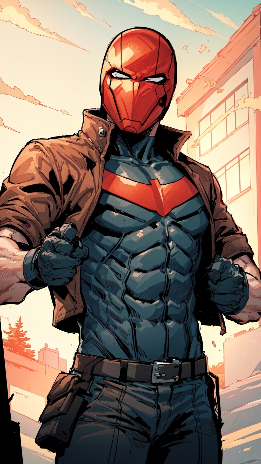 rhdc,  a man,  red helmet on Tensor.Art