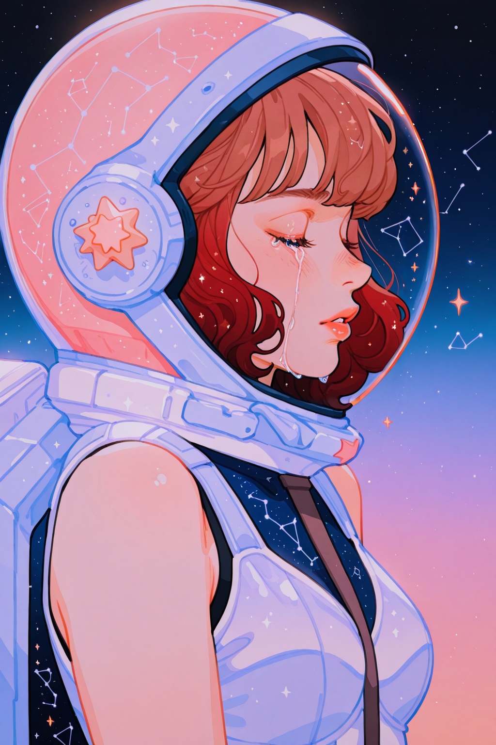 1girl,  constellation,  solo on Tensor.Art