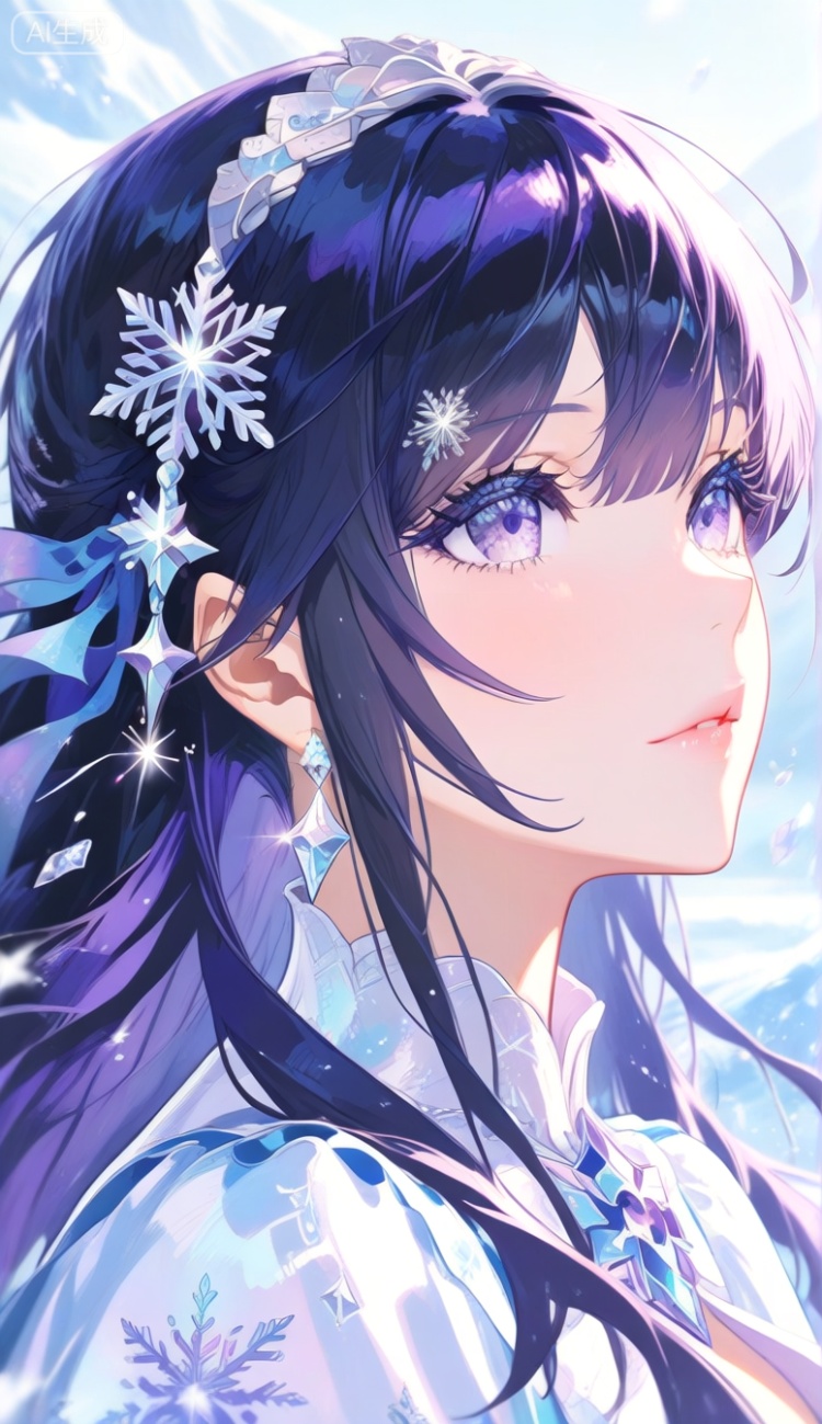 冰原少女 by Vin.ki on Tensor.Art