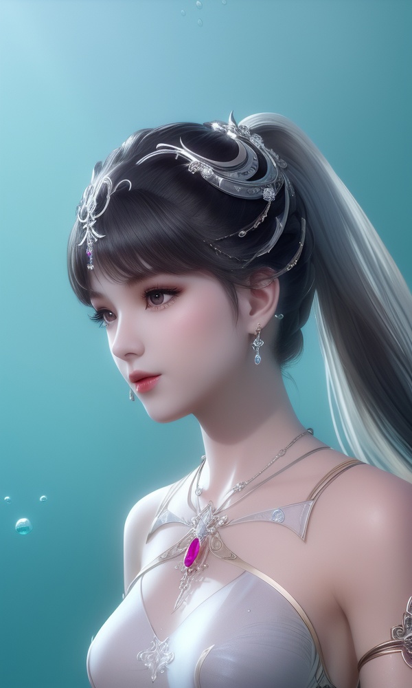 (,1girl, ,best quality, )<lora:358-DA-斗罗大陆-小舞V2-成年:0.6>,, ,masterpiece, ((((, solo,  , ,solo focus, ,underwater, )))) ,ultra realistic 8k cg, flawless, clean, masterpiece, professional artwork, famous artwork, cinematic lighting, cinematic bloom,  (( , )),, , unreal, science fiction, luxury, jewelry, diamond, gold, pearl, gem, sapphire, ruby, emerald, intricate detail, delicate pattern, charming, alluring, seductive, erotic, enchanting, hair ornament, necklace, earrings, bracelet, armlet,,(()),