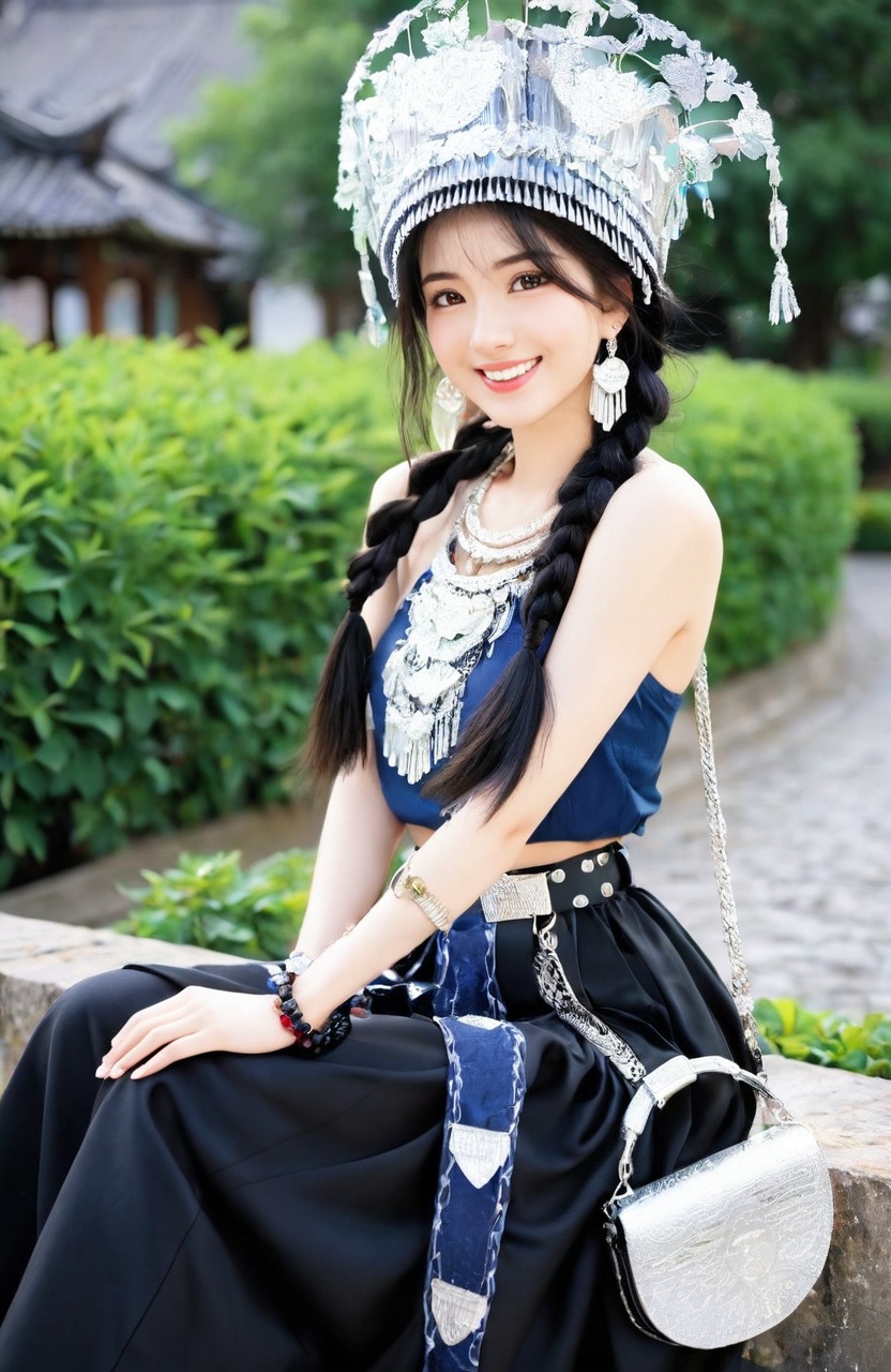 1girl,  solo,  jewelry on Tensor.Art