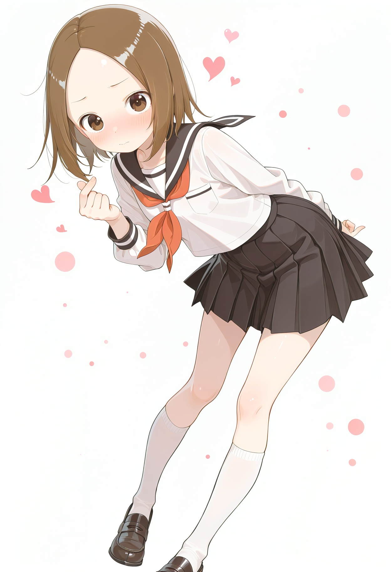 n1sh1k4t40u_cnr,  1girl,  forehead on Tensor.Art