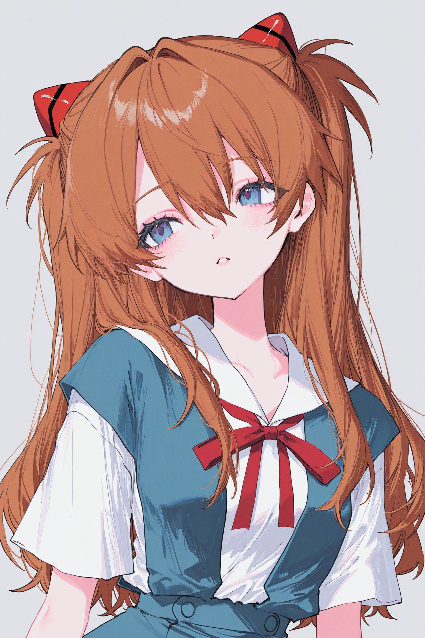 inuwoartwork Style,  1girl,  souryuu asuka langley by flyx3 on Tensor.Art