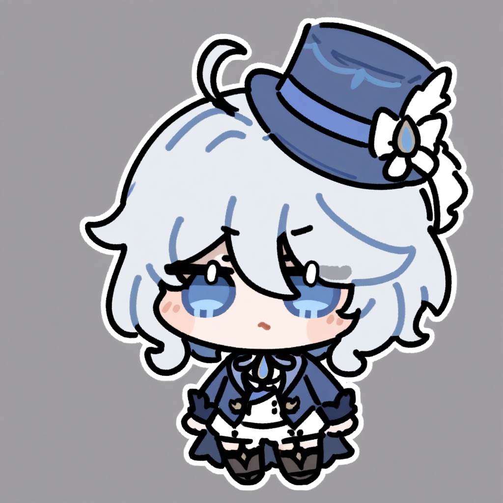 1girl,furina_(genshin impact),genshin impact,chibi,<lora:lora:0.8>,