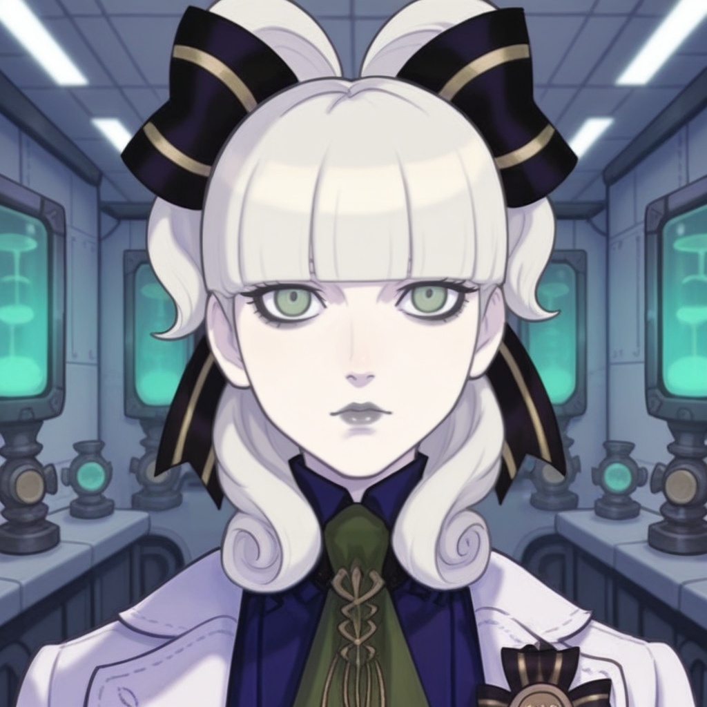 gaa2mgorey,  1girl,  white hair on Tensor.Art