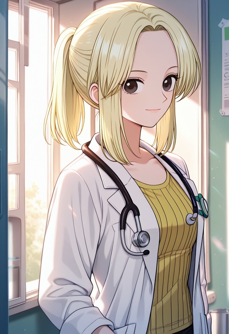 kaya,  1girl,  blonde hair on Tensor.Art
