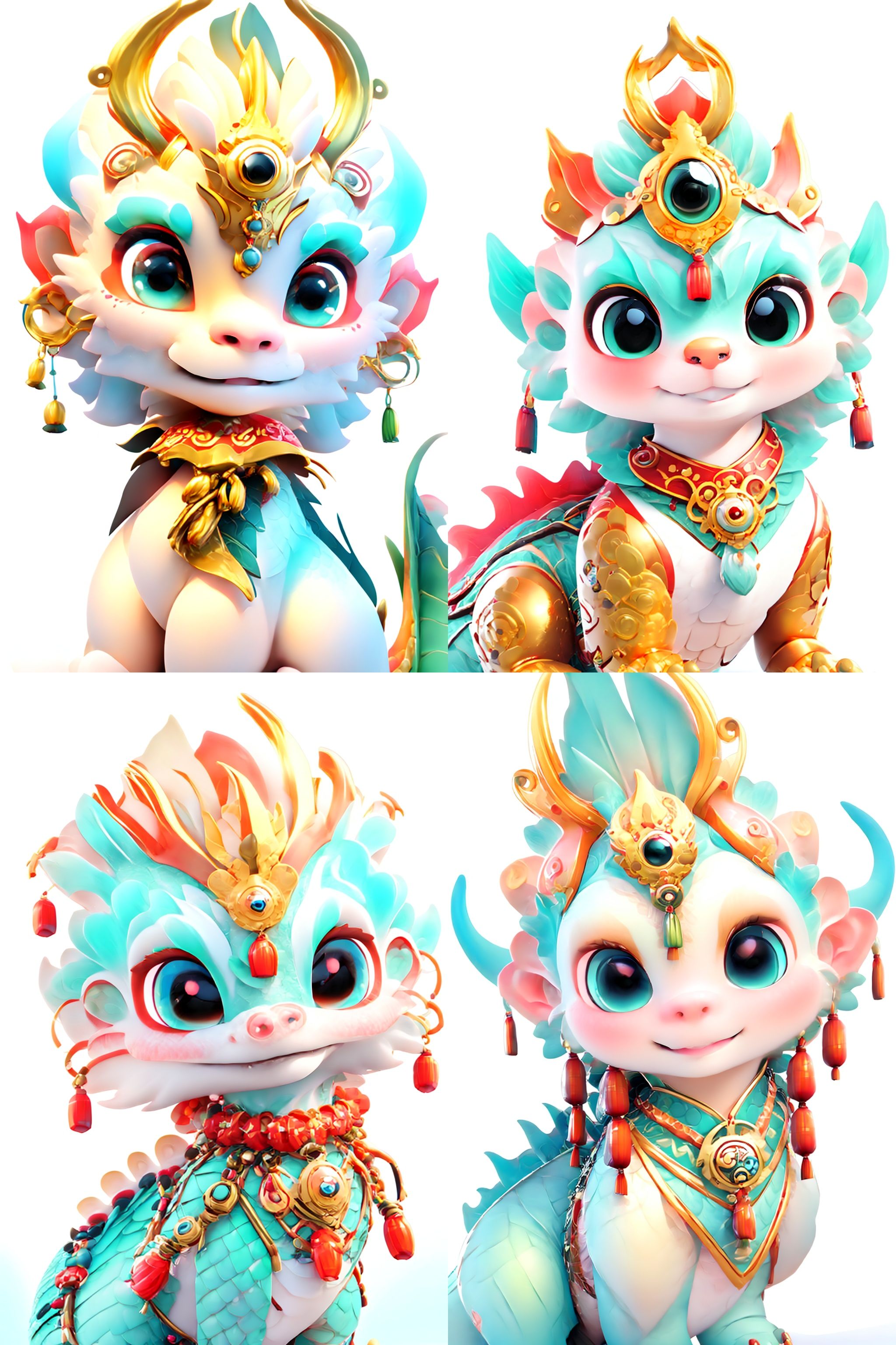 <lora:cuedrangon1-000016:1>,Cute Chinese Dragon,no humans,white background,solo,full body,looking at viewer, (Best quality: 1.1), (Realistic: 1.1), (Photography: 1.1), (highly details: 1.1)
