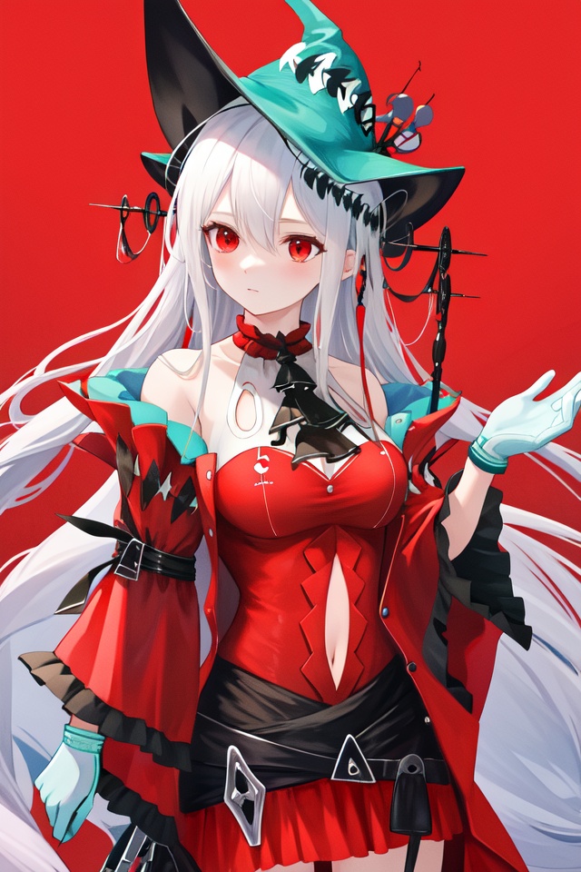 <lora:浊心斯卡蒂v3:1:lbw=all>,a girl named skadi,skadi,1girl,red dress,official alternate costume,ascot,hat,ribbon,navel,wide sleeves,high quality,best quality,, (masterpiece,best quality,high quality:1.4),absurdres,