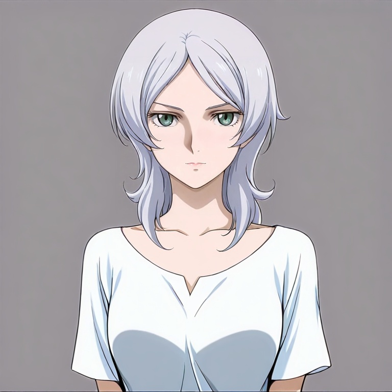 masterpiece, best quality,solo,(grey background:1.2),simple background,1girl,looking at viewer,  anime_style, ad_2308_style, gundam_oo_style<lora:A.D.2308_gundam_OO:0.8>