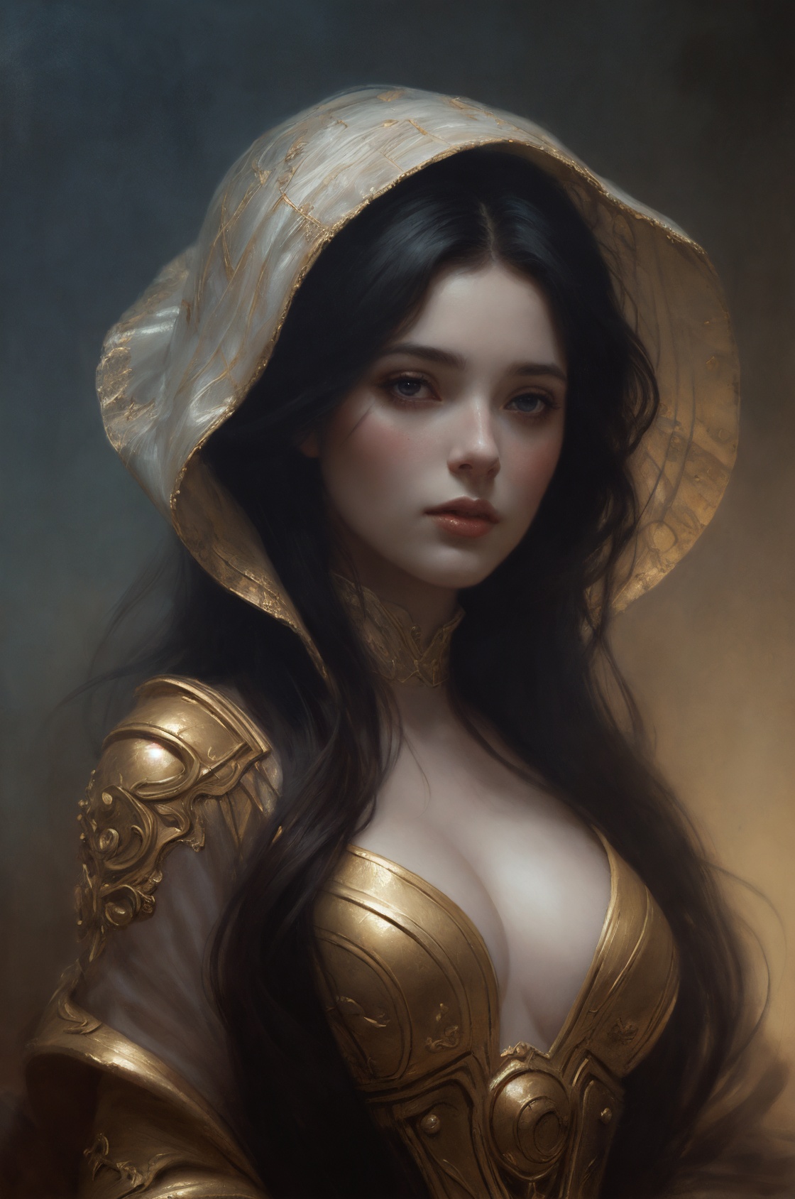 1 girl,  masterpiece,  dramatic atmosphere on Tensor.Art