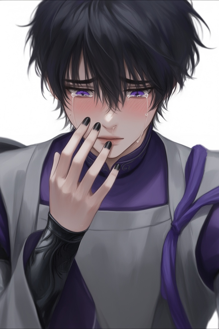 masterpiece,  1boy,  black hair on Tensor.Art