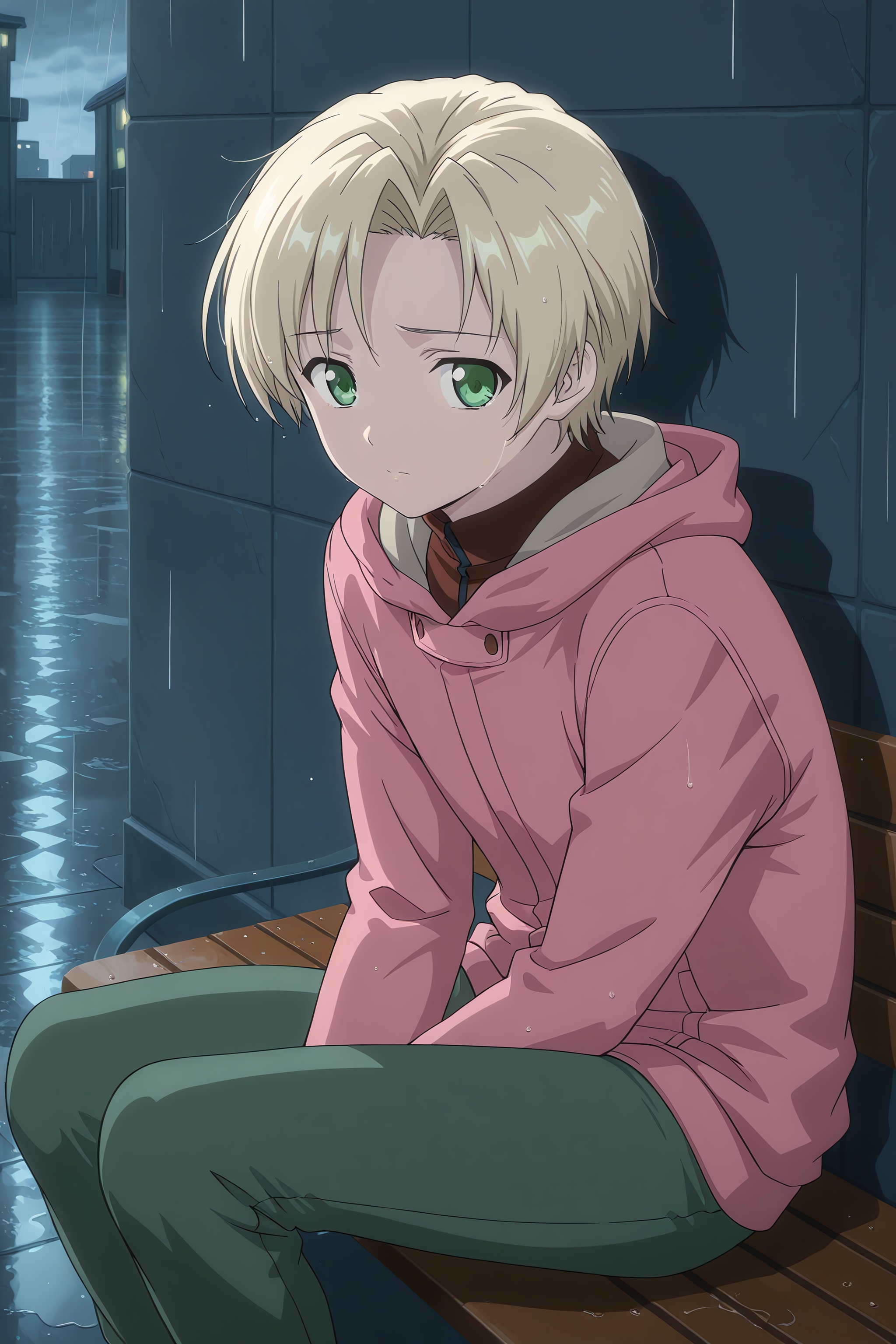 1boy,  kannagi_ren-kns,  solo on Tensor.Art