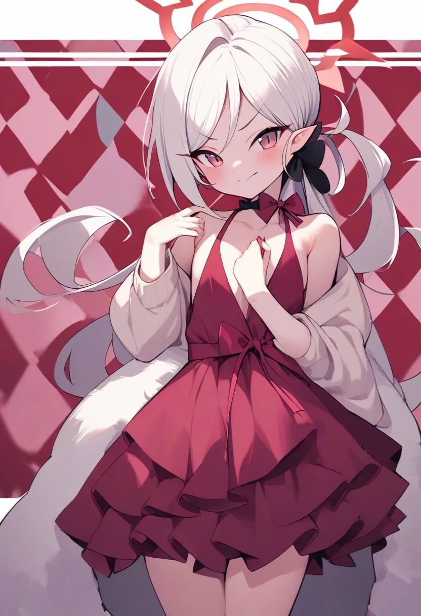 1girl,  mutsuki \(dress\) \(blue archive\),  halo on Tensor.Art