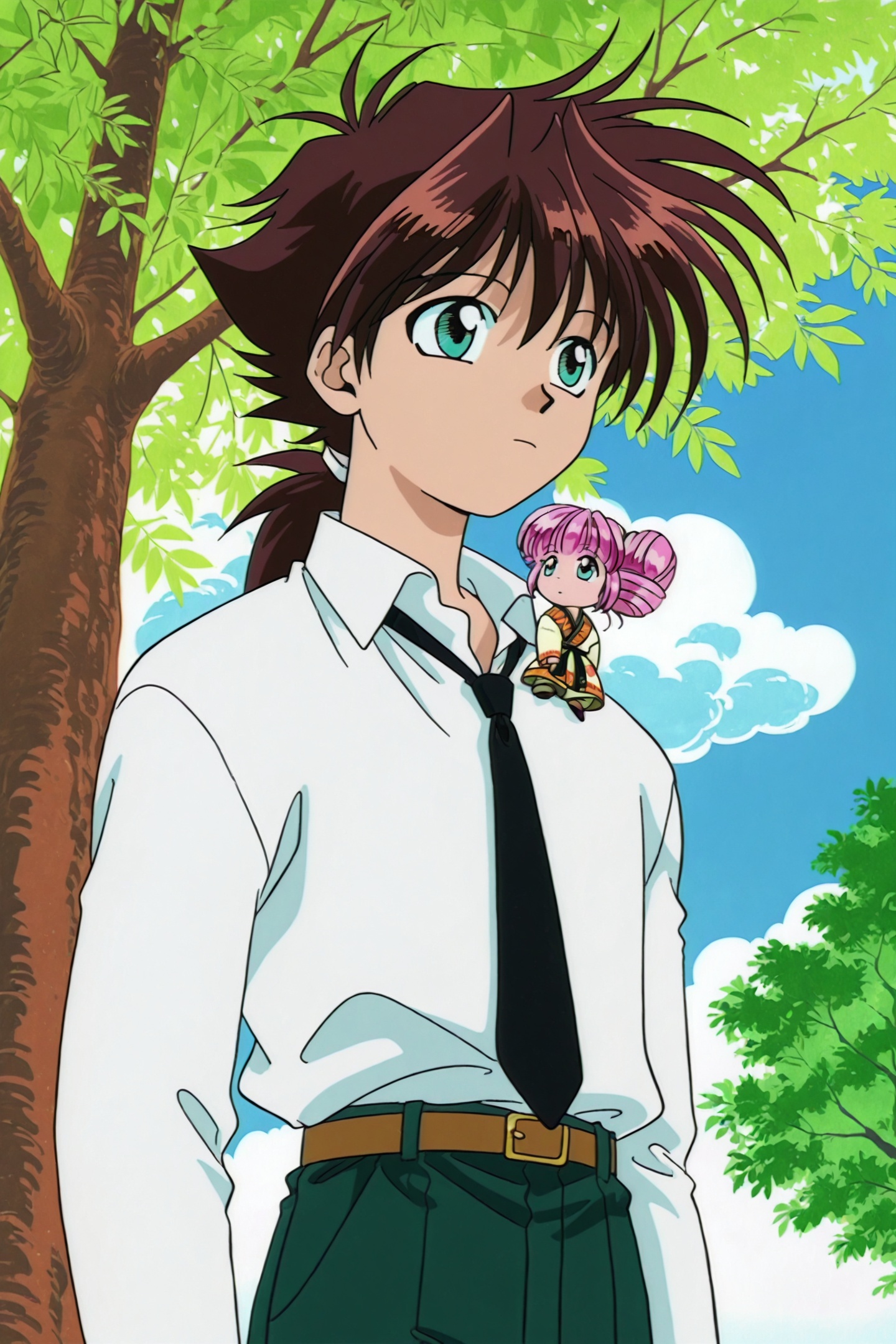 TV Anime Style,  Rishu,  1girl on Tensor.Art