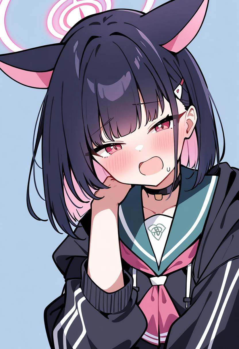 1girl,  solo,  kazusa \(blue archive\) on Tensor.Art