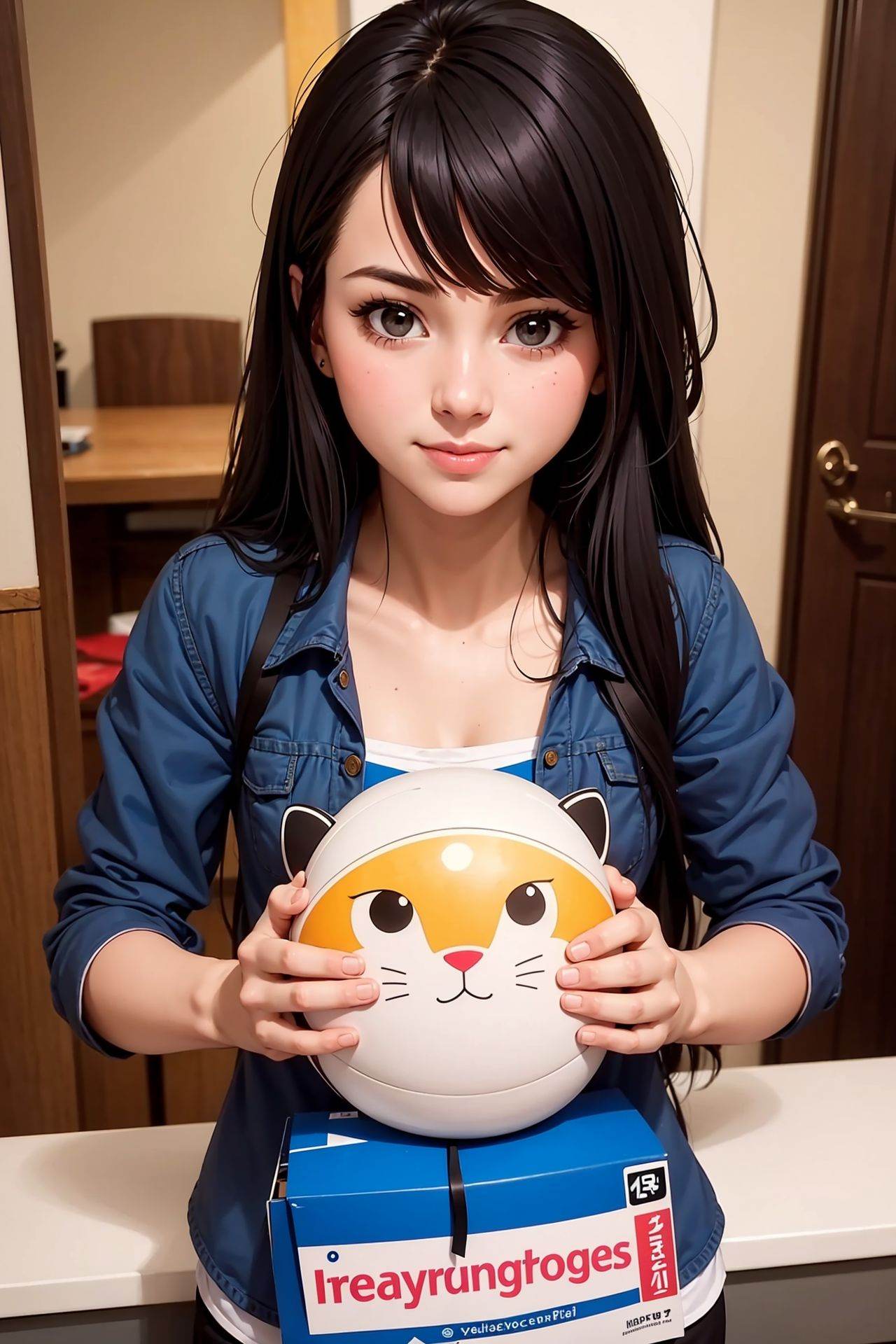 cute girl on Tensor.Art