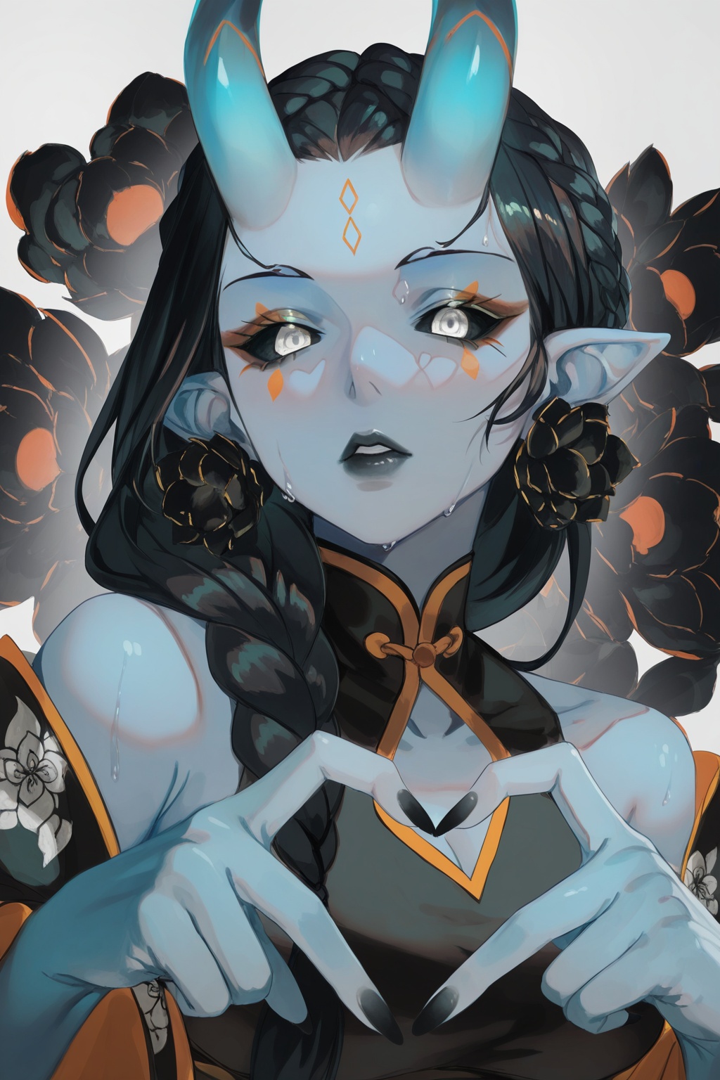 m7re,  1girl,  earrings on Tensor.Art