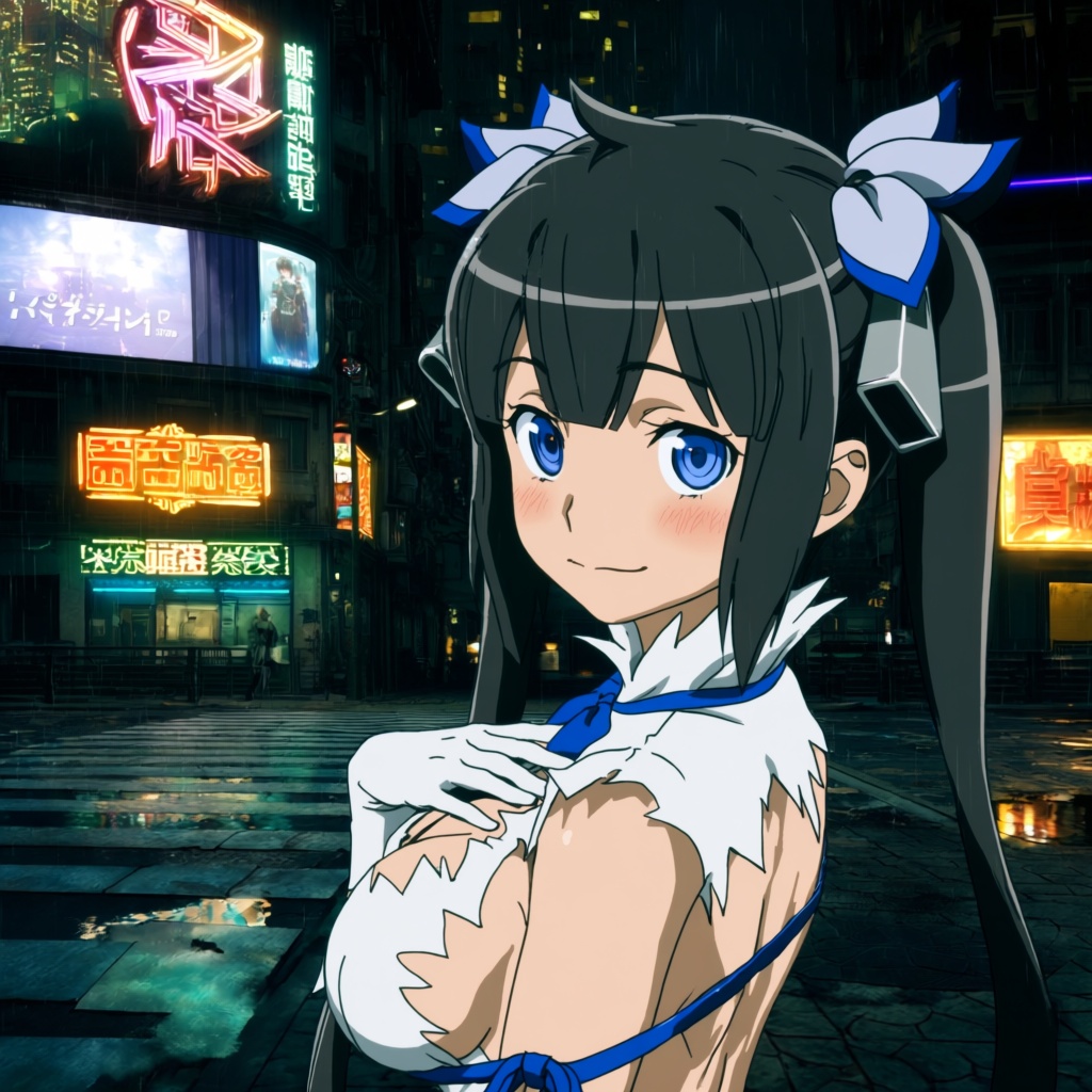 hestia \(danmachi\),  dungeon ni deai wo motomeru no wa machigatteiru darou ka,  1girl on Tensor.Art