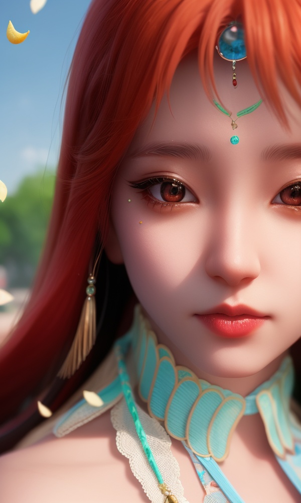 (,1girl, ,best quality, ),looking at viewer, <lora:368-DA-沧元图-柳七月-凤凰变身:0.8>,ultra detailed background,ultra detailed background,ultra realistic 8k cg, ,masterpiece, (( , )),,  fiction,mole, ultra realistic 8k cg, ,tamari \(flawless\),     , lemon blossoms,  (()), (), ,,,