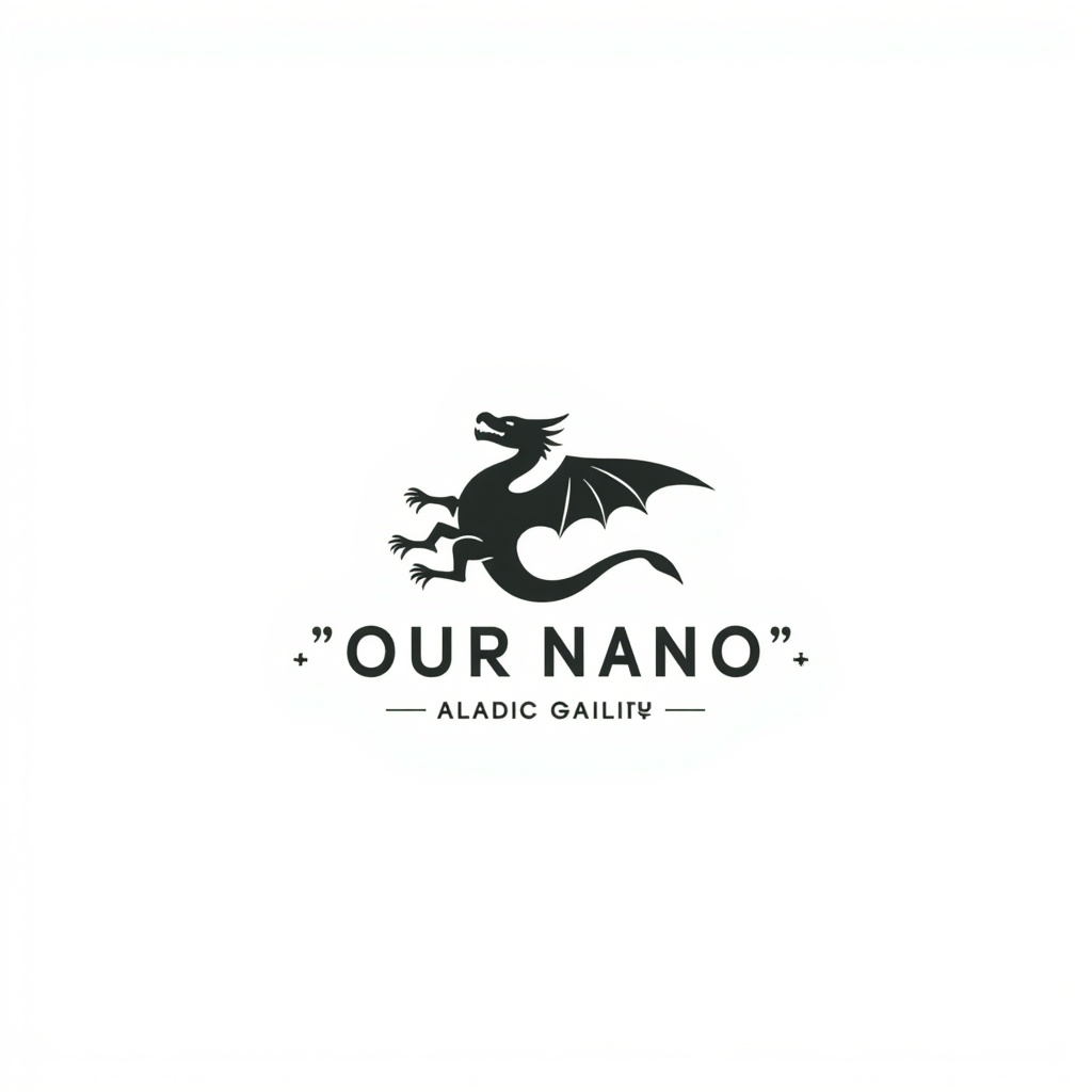 logo_l,dragon,white_background,faux_traditional_media,,  black "your name" text, white background, centered composition, flat design style , signature, comic<lora:ins_logo:1>