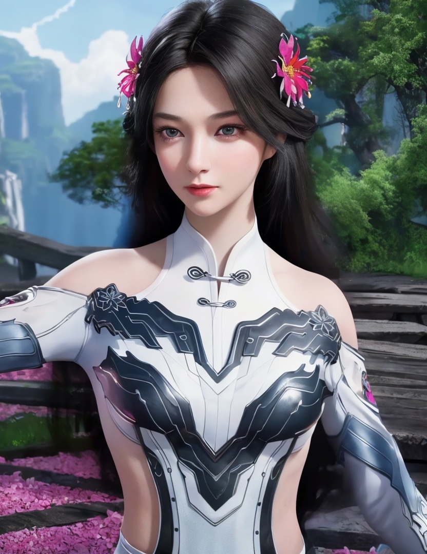 <lora:518-DA-遮天-李小曼:0.8>(,1girl, ,best quality, ),looking at viewer,  ,,ultra detailed background,ultra detailed background,ultra realistic 8k cg,, ,masterpiece, (( , )),ultra realistic 8k cgSurrounded by strange, movie perspective, advertising style, Colorful background, splash of color A beautiful woman with delicate facial features,tattoo all over body, flower arms,