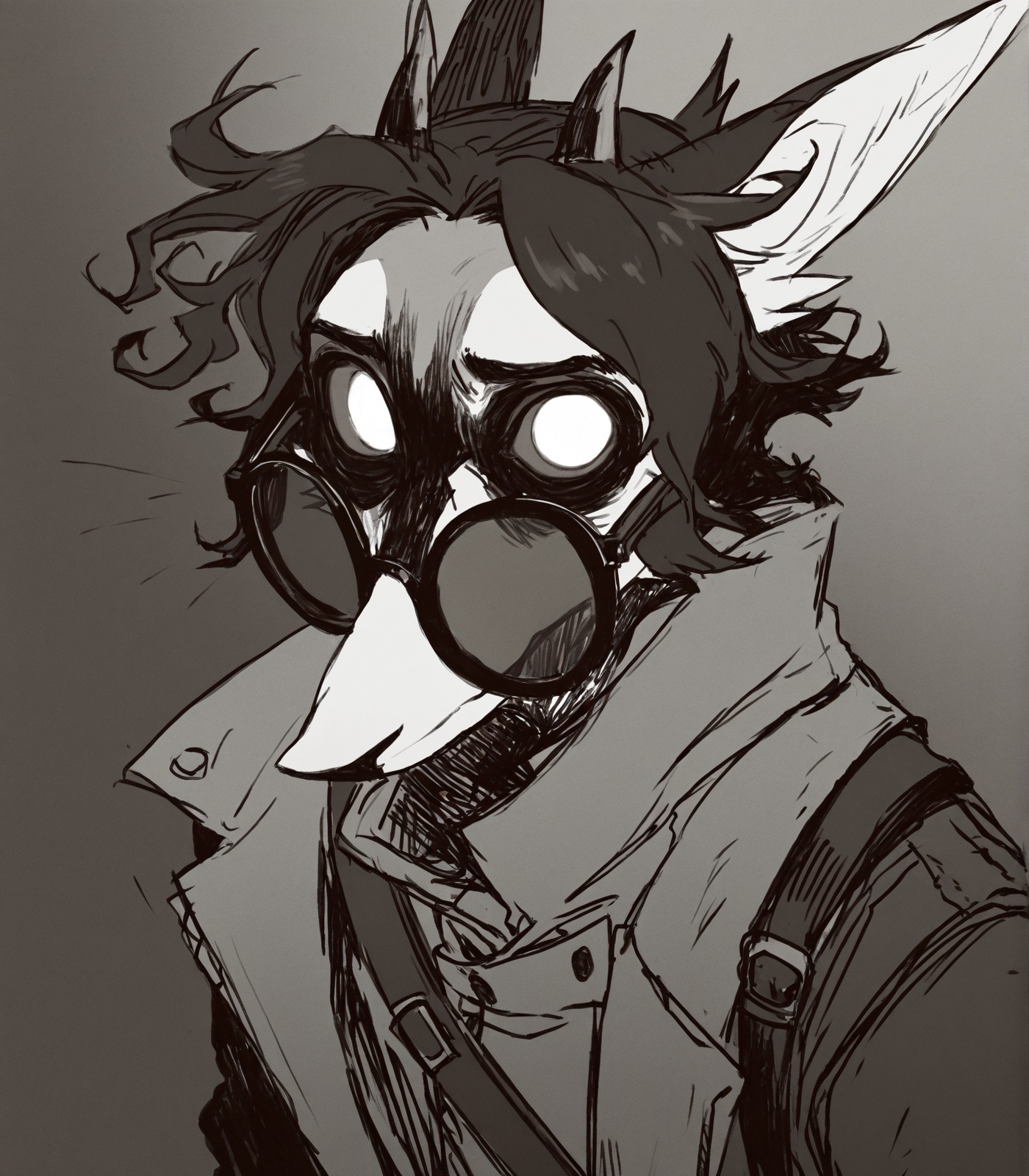 1boy,  looking at viewer,  glasses on Tensor.Art
