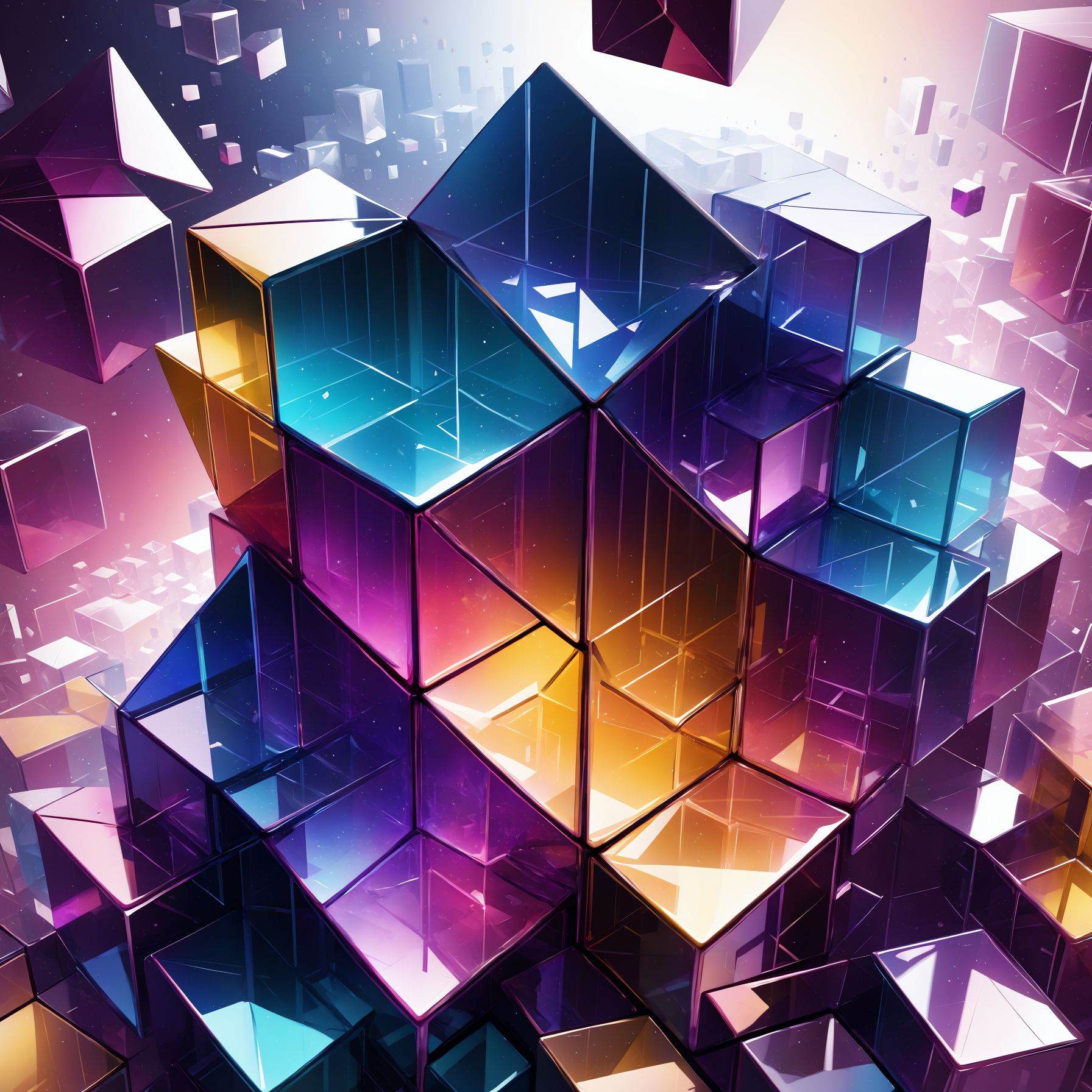Fantasy Cube,<lora:阿芙的幻想水晶立方体:1.1>,