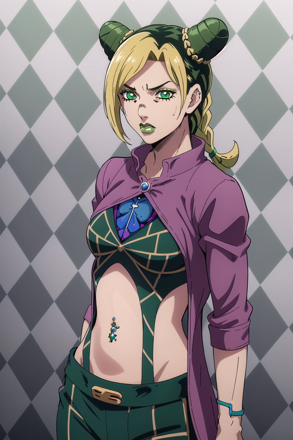 jolyne,  1girl,  solo on Tensor.Art
