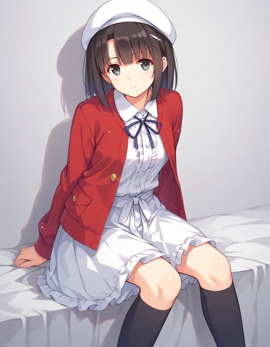 1girl,  katou megumi,  casual on Tensor.Art