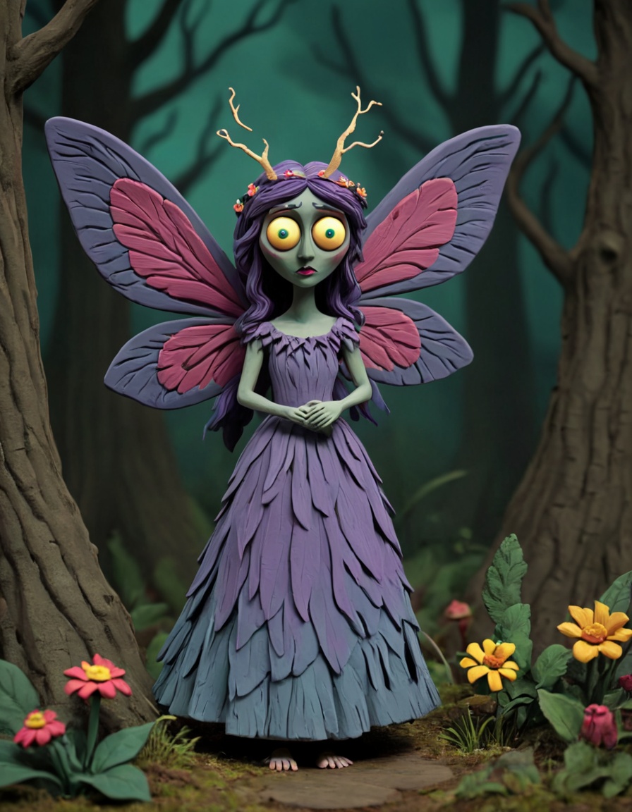 novuschroma51 style ethereal faerie claymation on Tensor.Art