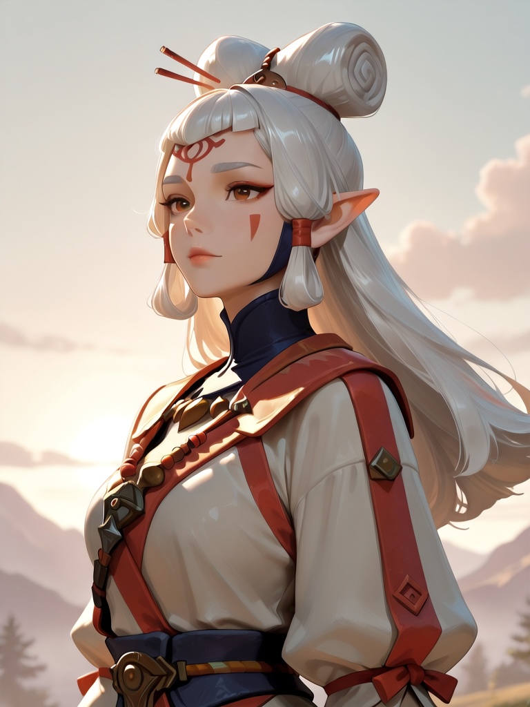 1girl,  paya (the legends of zelda),  general on Tensor.Art